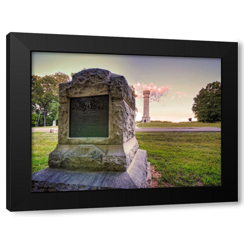 Chickamauga 11 Black Modern Wood Framed Art Print by Lee, Rachel