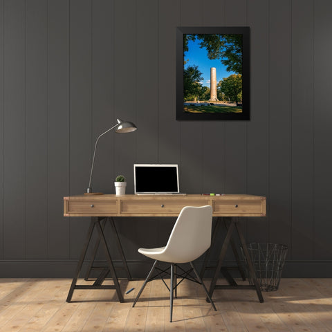 Chickamauga 12 Black Modern Wood Framed Art Print by Lee, Rachel