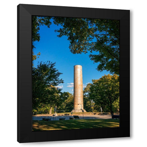 Chickamauga 12 Black Modern Wood Framed Art Print by Lee, Rachel