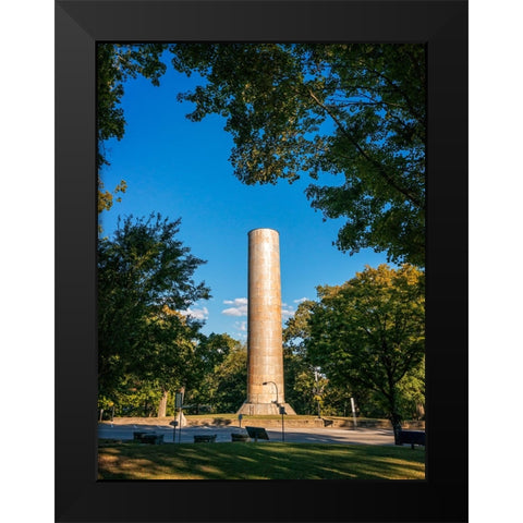 Chickamauga 12 Black Modern Wood Framed Art Print by Lee, Rachel