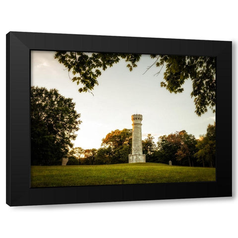 Chickamauga 13 Black Modern Wood Framed Art Print by Lee, Rachel