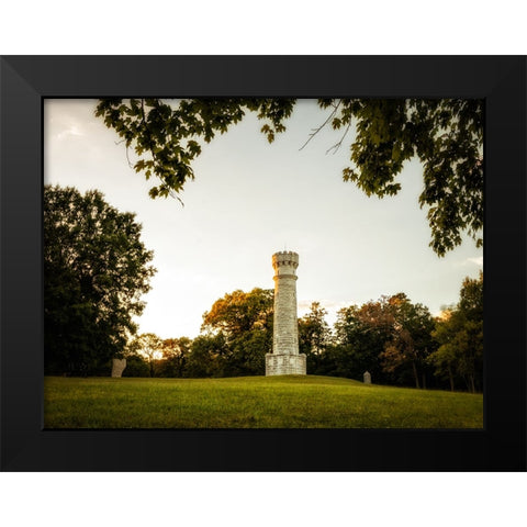 Chickamauga 13 Black Modern Wood Framed Art Print by Lee, Rachel