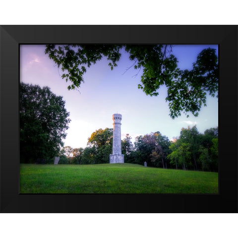 Chickamauga 6 Black Modern Wood Framed Art Print by Lee, Rachel