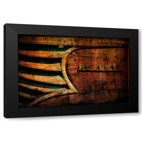 Desoto Old Effect Black Modern Wood Framed Art Print by Lee, Rachel