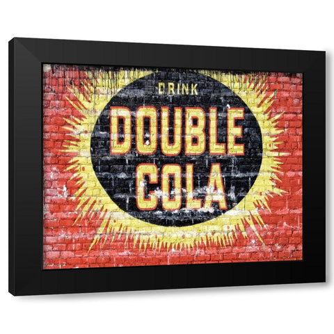 Double Cola Black Modern Wood Framed Art Print by Lee, Rachel