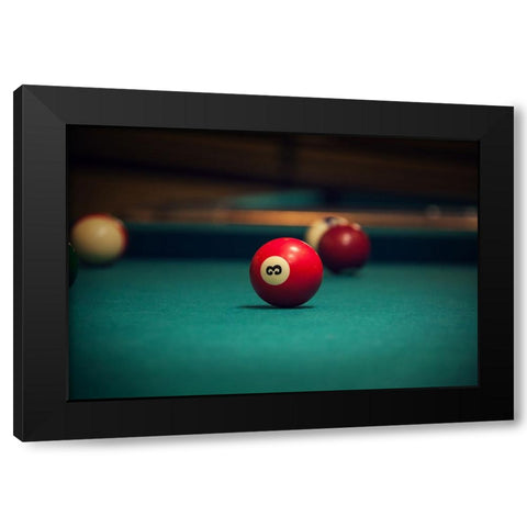Games 3 Black Modern Wood Framed Art Print by Lee, Rachel