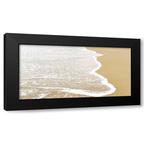 Ocean 36 Black Modern Wood Framed Art Print with Double Matting by Lee, Rachel