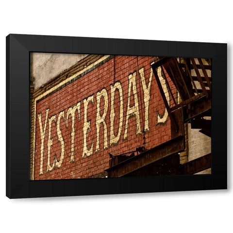 Scenic City 115 Black Modern Wood Framed Art Print by Lee, Rachel