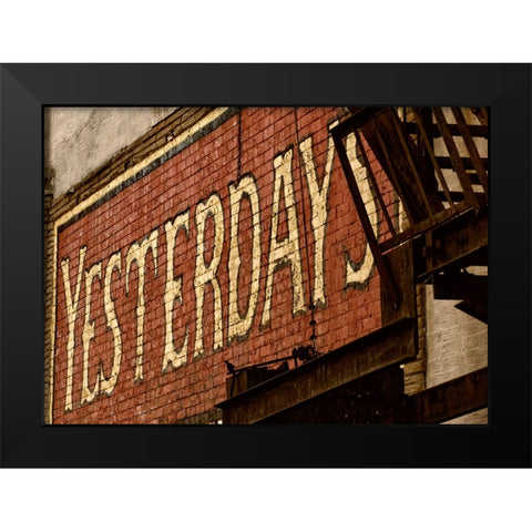 Scenic City 115 Black Modern Wood Framed Art Print by Lee, Rachel
