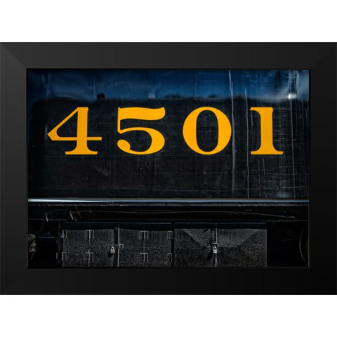 Train Detail 8 Black Modern Wood Framed Art Print by Lee, Rachel