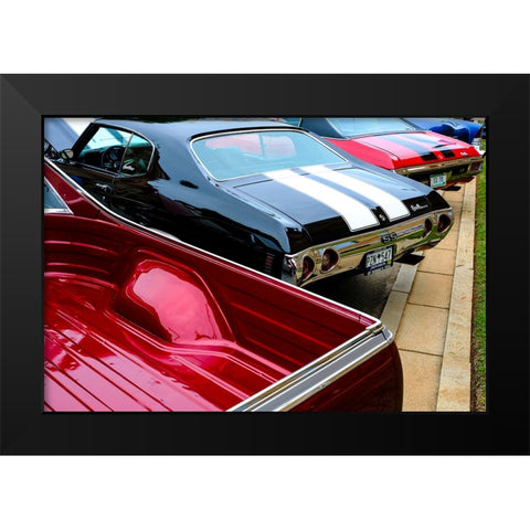 Chevelle Black Modern Wood Framed Art Print by Malone, Will