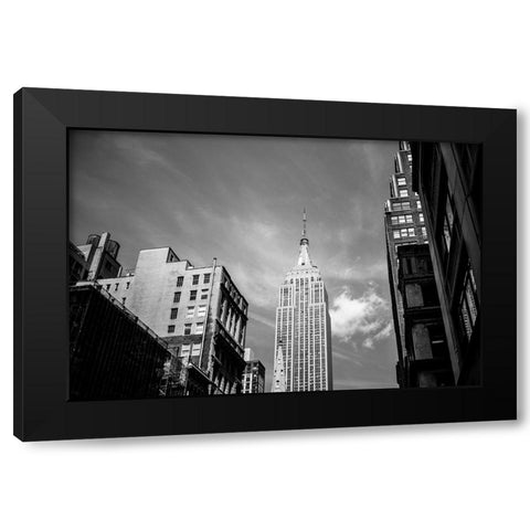 Just Look Up 6 Black Modern Wood Framed Art Print by Malone, Will