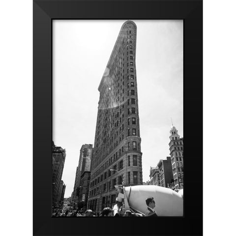Just Look Up 9 Black Modern Wood Framed Art Print by Malone, Will