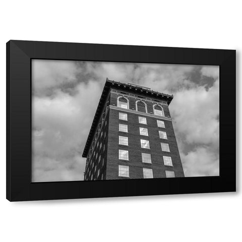 Sky Windows 2 BW Black Modern Wood Framed Art Print with Double Matting by Malone, Will