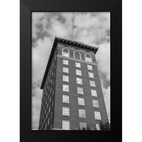 Sky Windows 2 Vertical BW Black Modern Wood Framed Art Print by Malone, Will