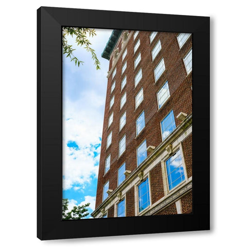 Sky Windows Vertical Black Modern Wood Framed Art Print with Double Matting by Malone, Will