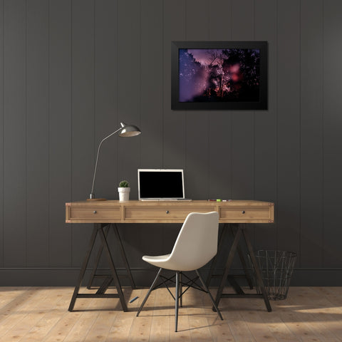 Sunset 1 Black Modern Wood Framed Art Print by Malone, Will
