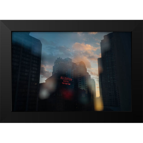 Tip Top Tap Black Modern Wood Framed Art Print by Malone, Will