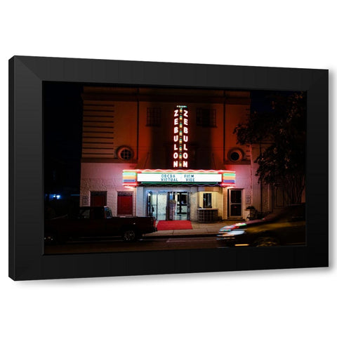 Zebulon 2 Black Modern Wood Framed Art Print by Malone, Will