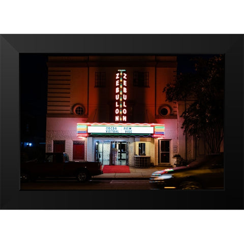 Zebulon 2 Black Modern Wood Framed Art Print by Malone, Will