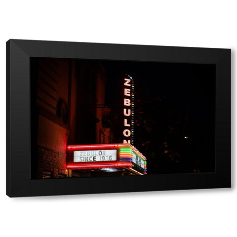 Zebulon 3 Black Modern Wood Framed Art Print by Malone, Will