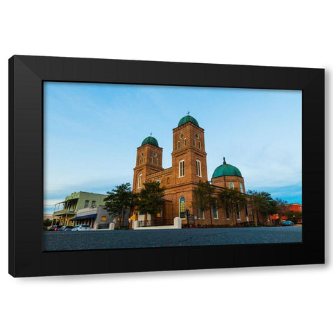 Minor Basilica 2 Black Modern Wood Framed Art Print with Double Matting by Malone, Will
