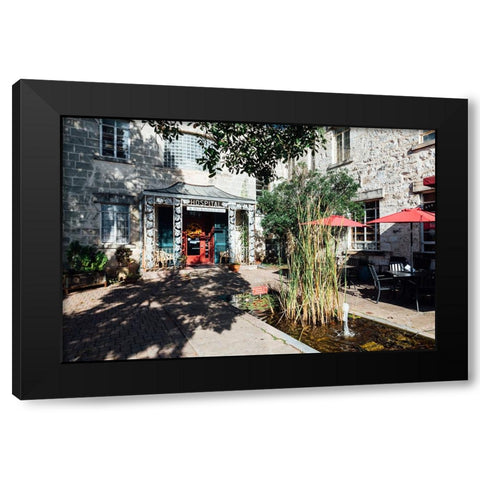 Hospital Black Modern Wood Framed Art Print by Malone, Will