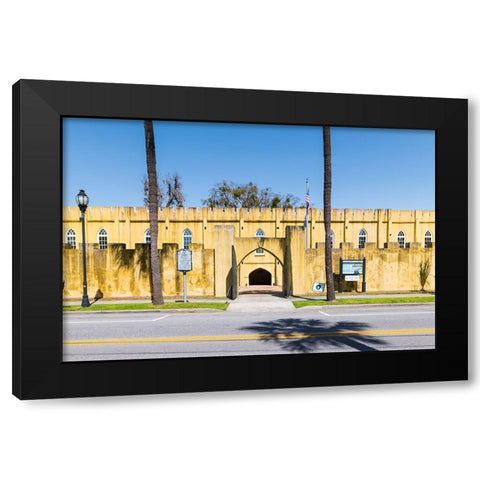Arsenal 2 Black Modern Wood Framed Art Print with Double Matting by Malone, Will