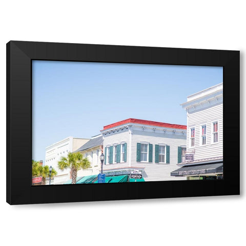 Downtown Beaufort Black Modern Wood Framed Art Print by Malone, Will