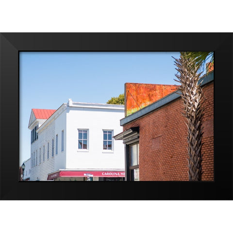 Downtown Beaufort 5 Black Modern Wood Framed Art Print by Malone, Will