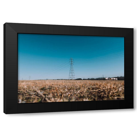 Here They Come Re-Edit Black Modern Wood Framed Art Print with Double Matting by Malone, Will