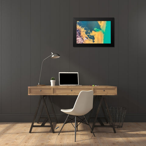 Savannah Black Modern Wood Framed Art Print by Malone, Will