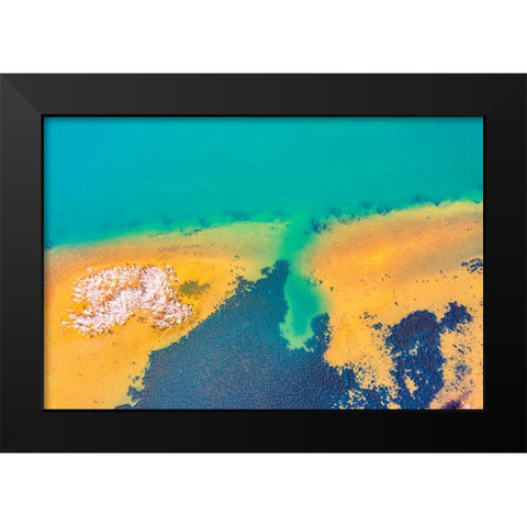 Savannah 4 Black Modern Wood Framed Art Print by Malone, Will