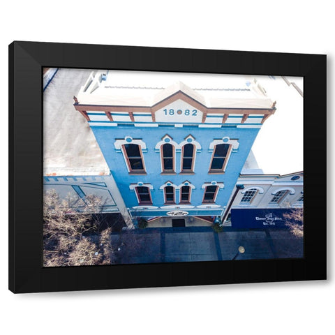 1882 Black Modern Wood Framed Art Print by Malone, Will