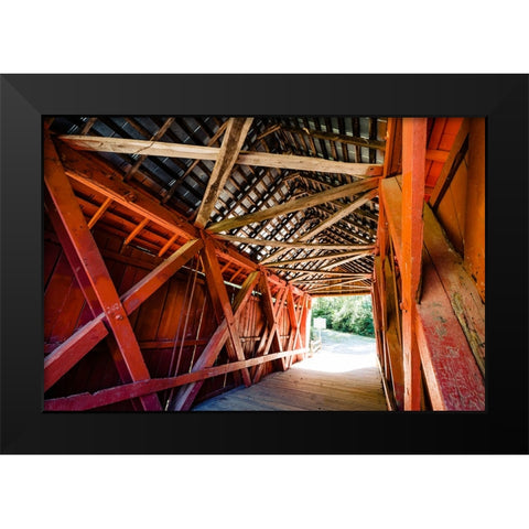 Campbells Covered 2 Black Modern Wood Framed Art Print by Malone, Will