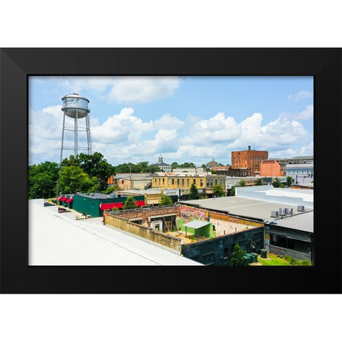 Coke Easter Egg Black Modern Wood Framed Art Print by Malone, Will