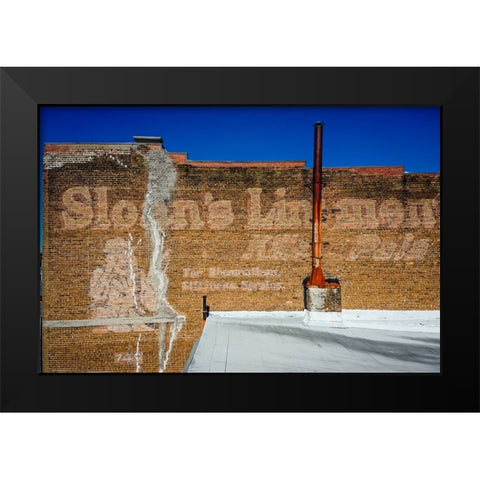 Kills Pain Black Modern Wood Framed Art Print by Malone, Will