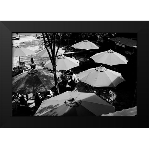 Lunch 2 Black Modern Wood Framed Art Print by Malone, Will