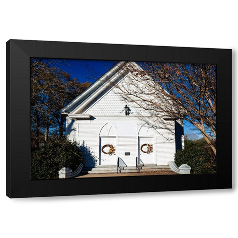 Pelzer Pres 2 Black Modern Wood Framed Art Print by Malone, Will