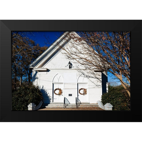 Pelzer Pres 2 Black Modern Wood Framed Art Print by Malone, Will