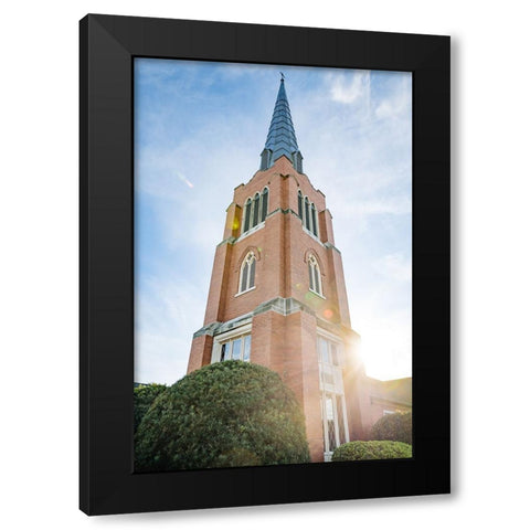 Steeple Black Modern Wood Framed Art Print by Malone, Will