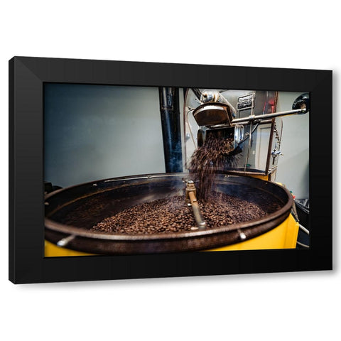The Roast Black Modern Wood Framed Art Print with Double Matting by Malone, Will