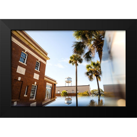 Thomasville Oasis Black Modern Wood Framed Art Print by Malone, Will
