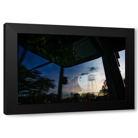 Thomasville Reflection Black Modern Wood Framed Art Print by Malone, Will