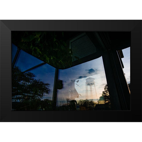 Thomasville Reflection Black Modern Wood Framed Art Print by Malone, Will