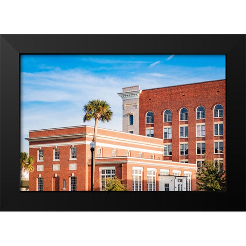 Thomasville Strip 1 Black Modern Wood Framed Art Print by Malone, Will