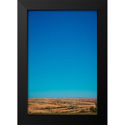 Amarillo Sky Vertical Black Modern Wood Framed Art Print by Malone, Will