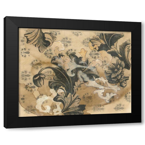 Baroque Black Modern Wood Framed Art Print with Double Matting by Adkin, Arielle