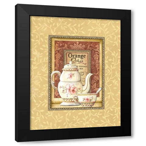 Pekoe Black Modern Wood Framed Art Print by Audrey, Charlene