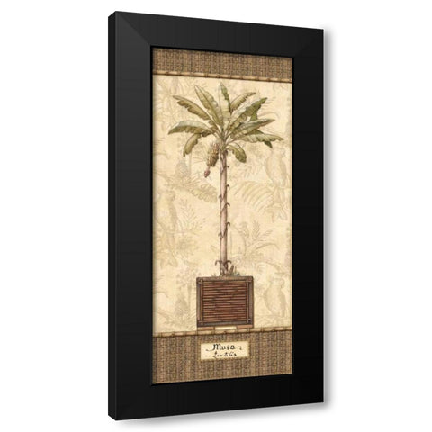Botanical Palm IV Black Modern Wood Framed Art Print by Audrey, Charlene